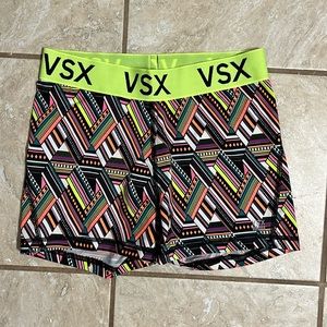 VSX multi colored bike shorts